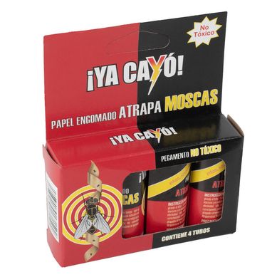 Papel engomado atrapamoscas