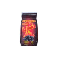 Briqueta de carbón Lebeña