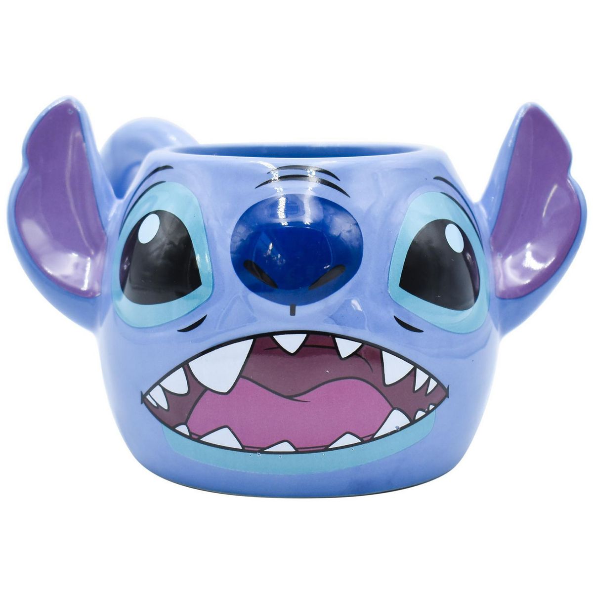 Taza cerámica 3D Stitch 340 Mililitros, marca Siglo Xxi - Foto Principal
