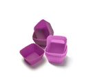 Capacillos silicón set 12 unidades cuadrado