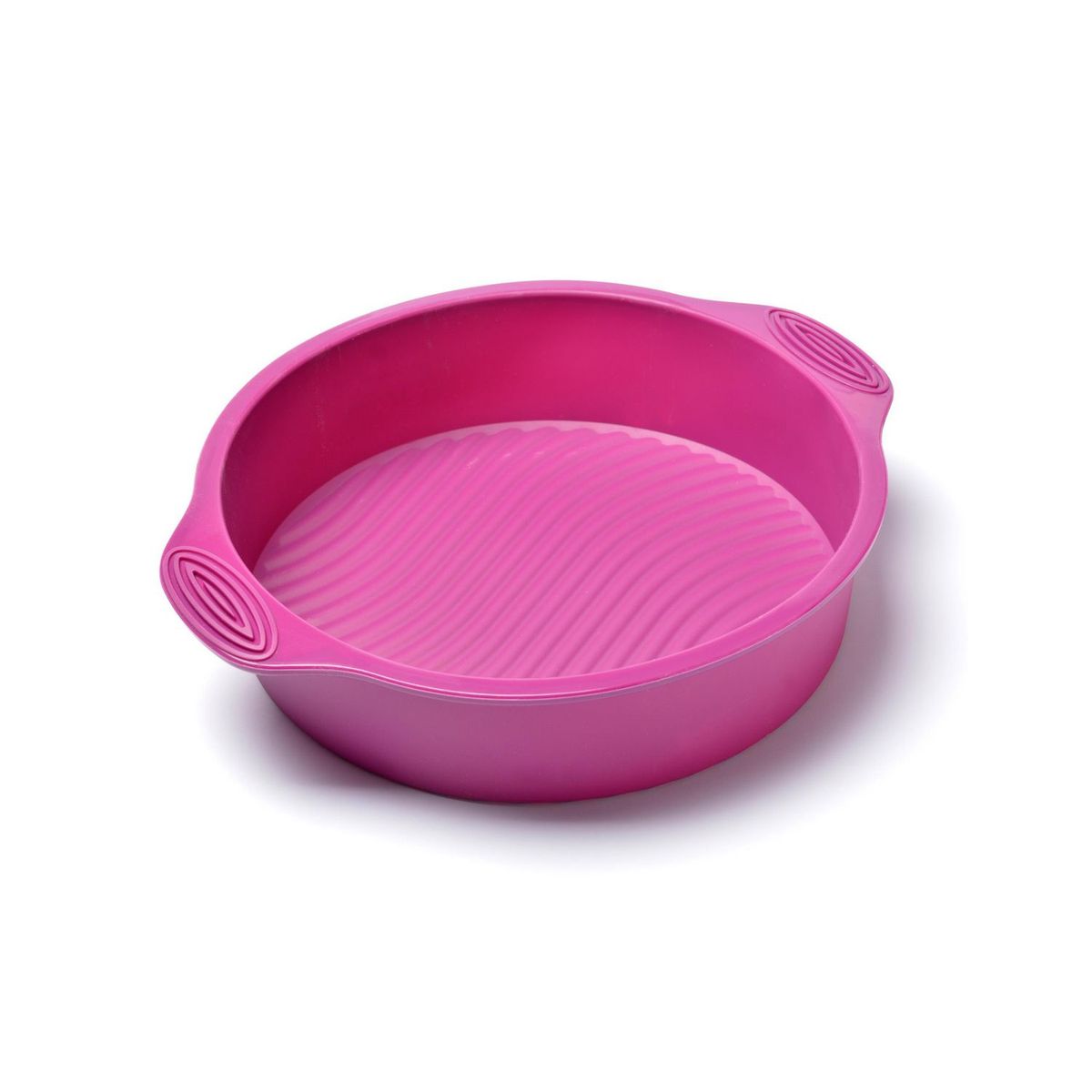 Press - Molde silicón redondo 23x6.3 centímetros morado