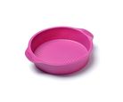 Molde silicón redondo 23x6.3 centímetros morado