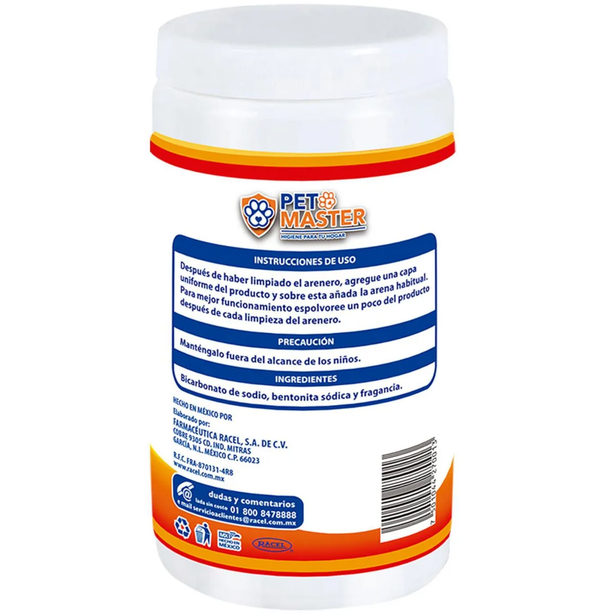 Pet Master - Deodorizante para Arenero de Gato