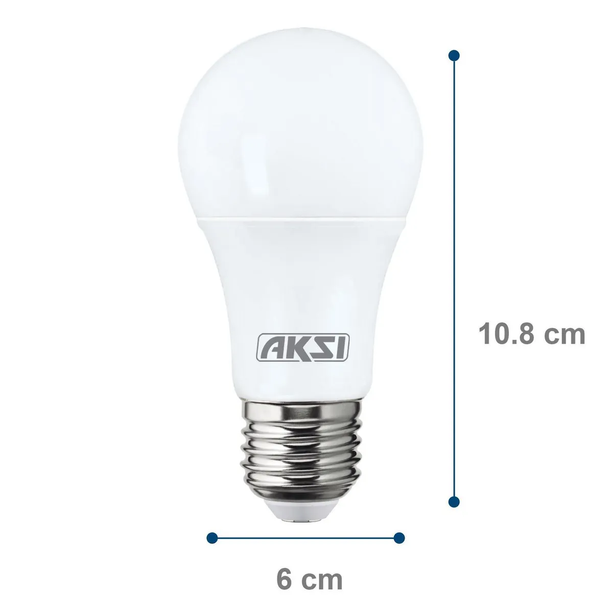 Pack 3 Foco Led A19 9W Luz Calida, marca Aksi - Foto 2