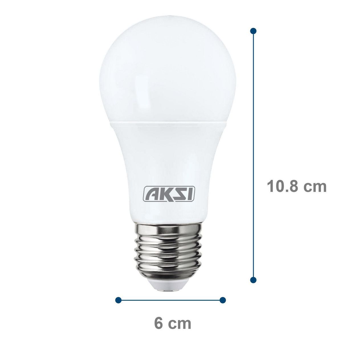 Aksi - Pack 3 Foco Led A19 9W Luz Fria