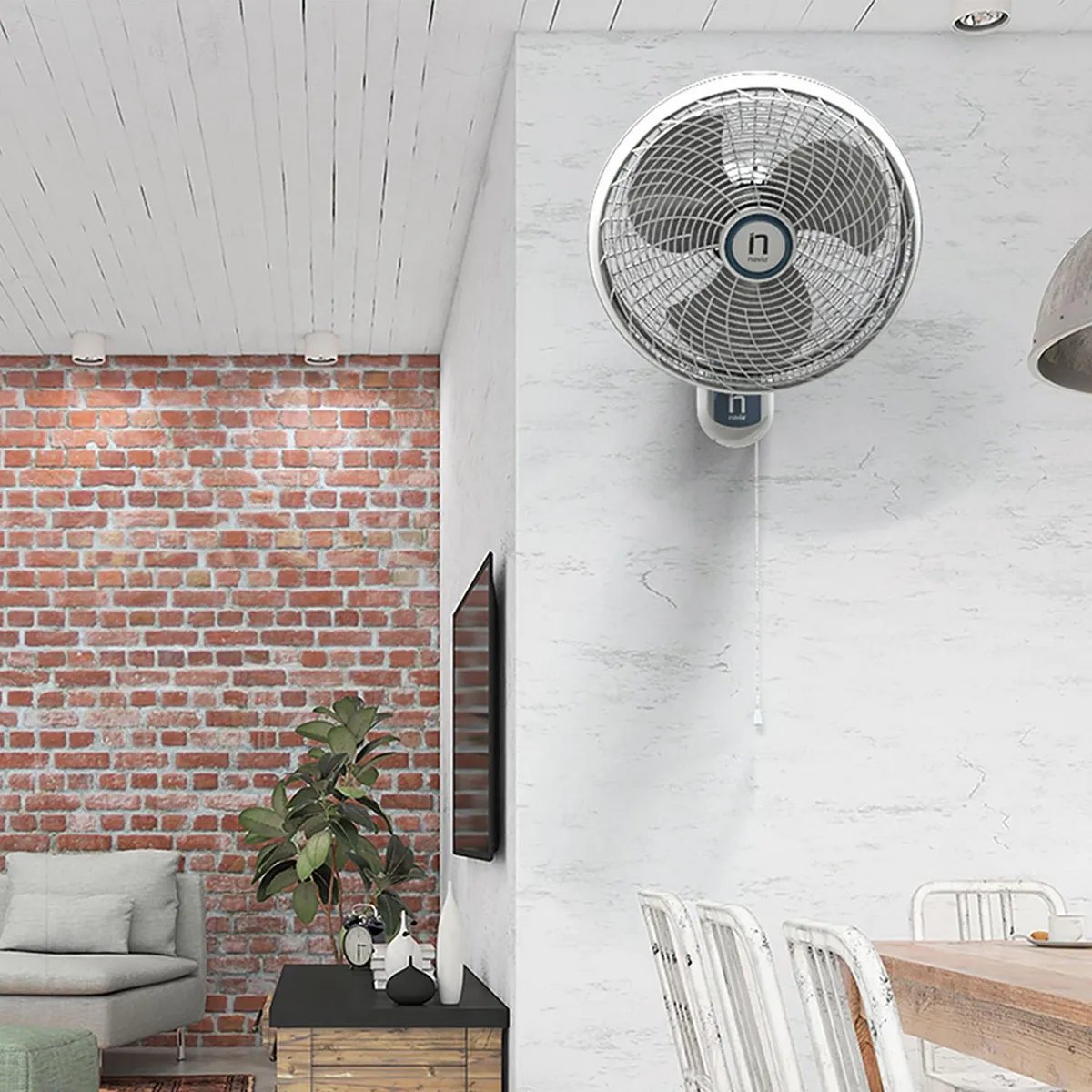 Navia - Ventilador de Pared Control Manual