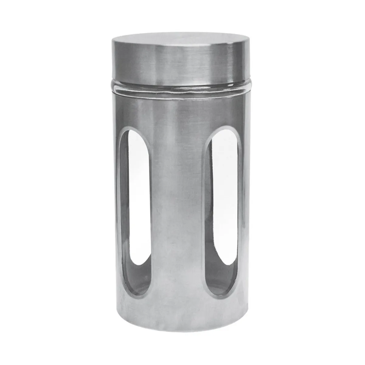 Cocina Mia - Frasco de vidrio con tapa metalica 1.3 l