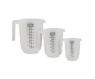 Juego de 3 tazas medidoras