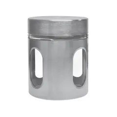 Frasco de vidrio con tapa metalica 650 ml