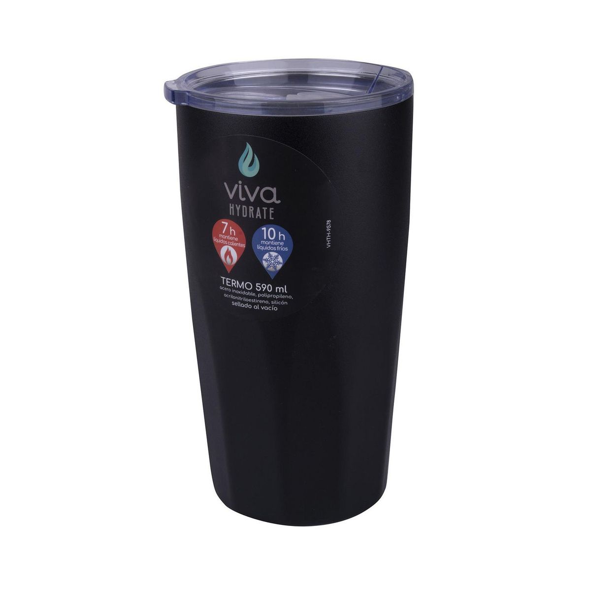 Termo 590ml, marca Viva Hydrate - Foto 2