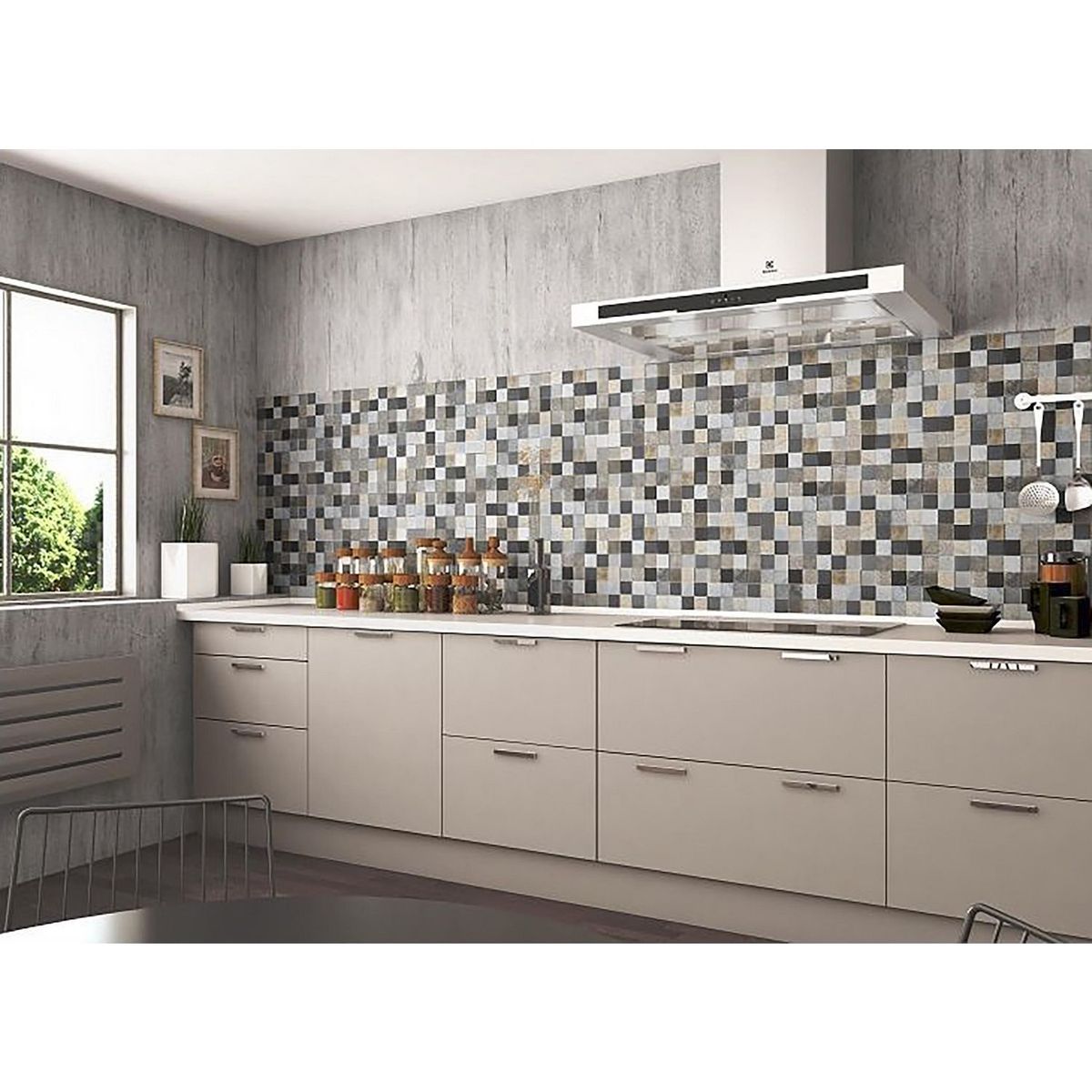 Malla Elements Beige 30x30, marca Intermatex - Foto 2