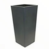 Maceta Melisa gris 30x30x60 cm