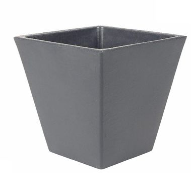 Maceta Clavel gris 30x30x28 cm