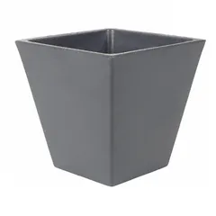 Maceta Clavel gris 30x30x28 cm