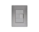 Placa Inox Con 1 Boton De Timbre
