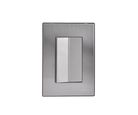 Placa Inox 1 Apagador Escalera De 3 Mod