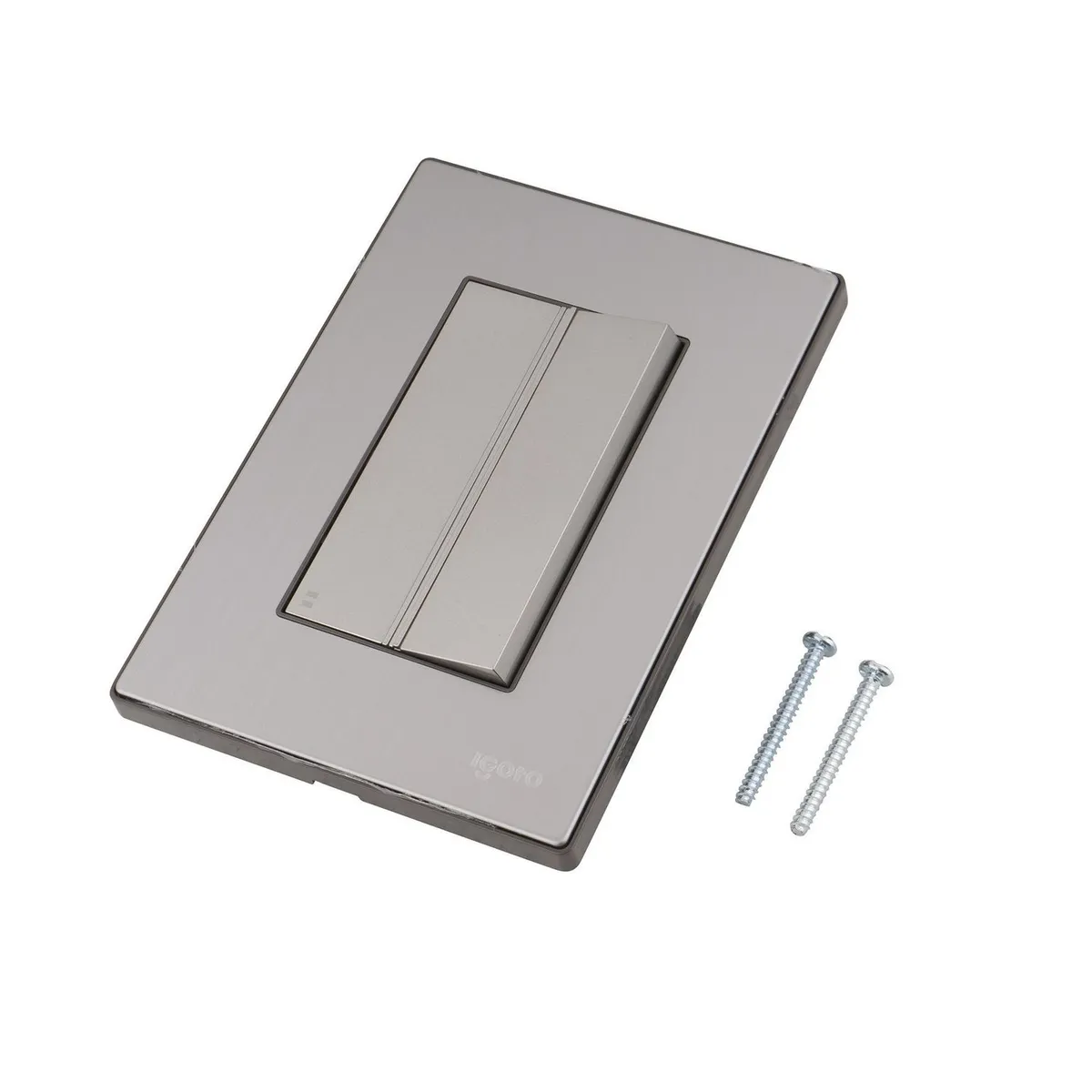 Igoto - Placa Inox 1 Apagador Escalera De 3 Mod
