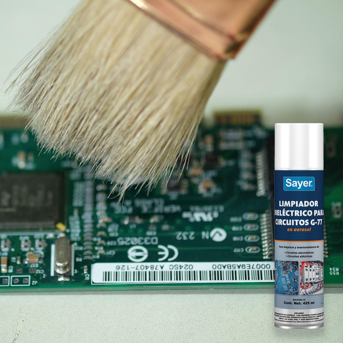 Sayerlack - Limpiador en Aerosol para Equipo Electronico 425ml
