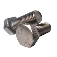 Tornillo hexagonal inoxidable 1/4x11/2 k 1pzs