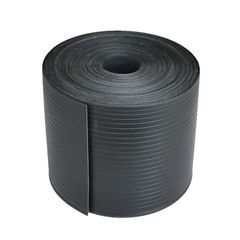 Zoclo negro 10cm x20m