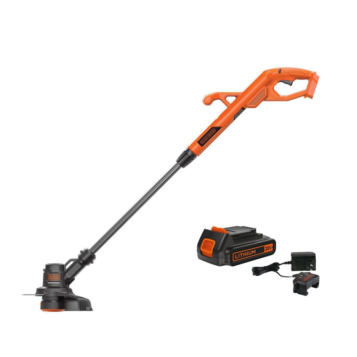 Black & Decker - Desbrozadora inalámbrica mod. LST201-B3 - 20V