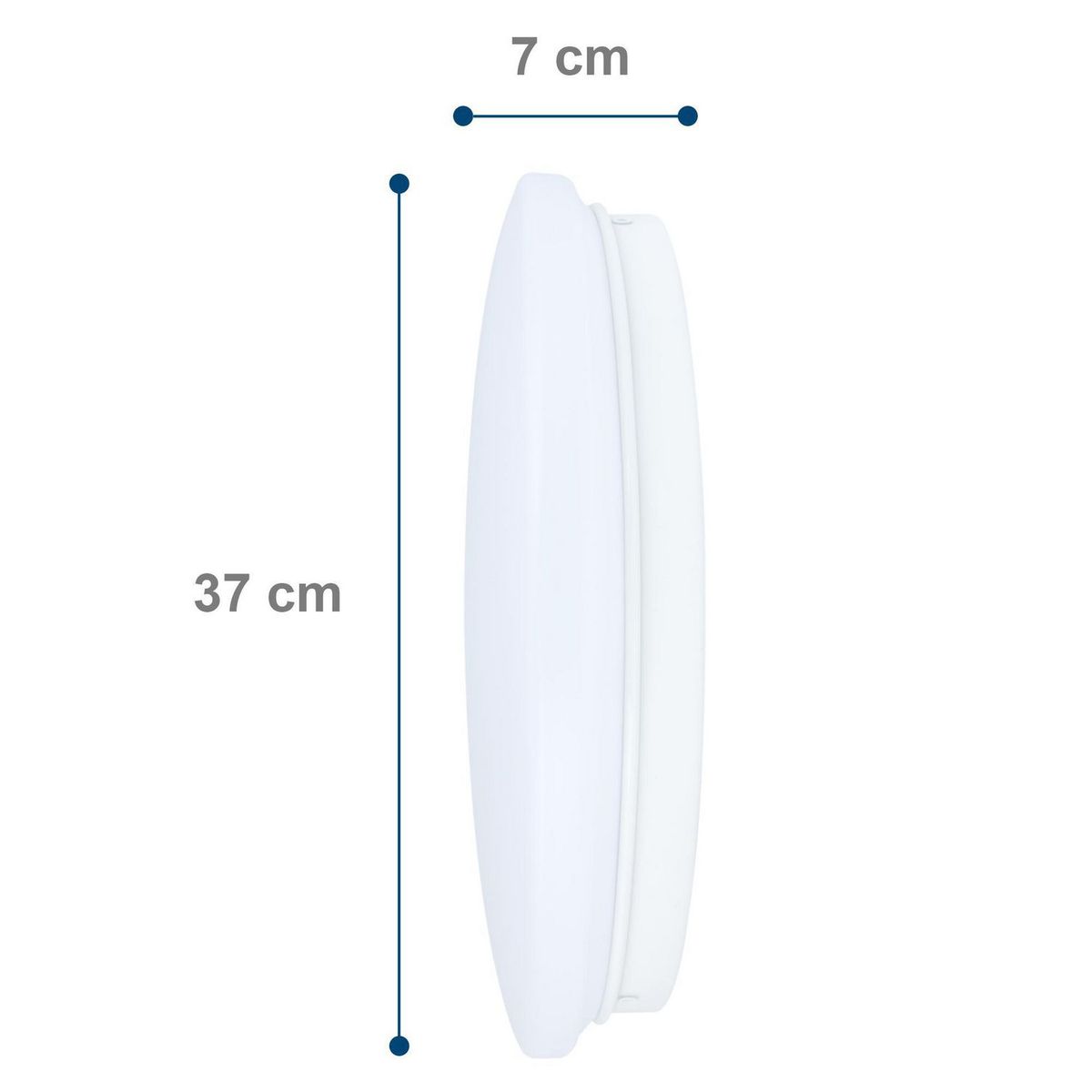 Aksi - Luminario LED sobreponer 24W 37cm 6500K