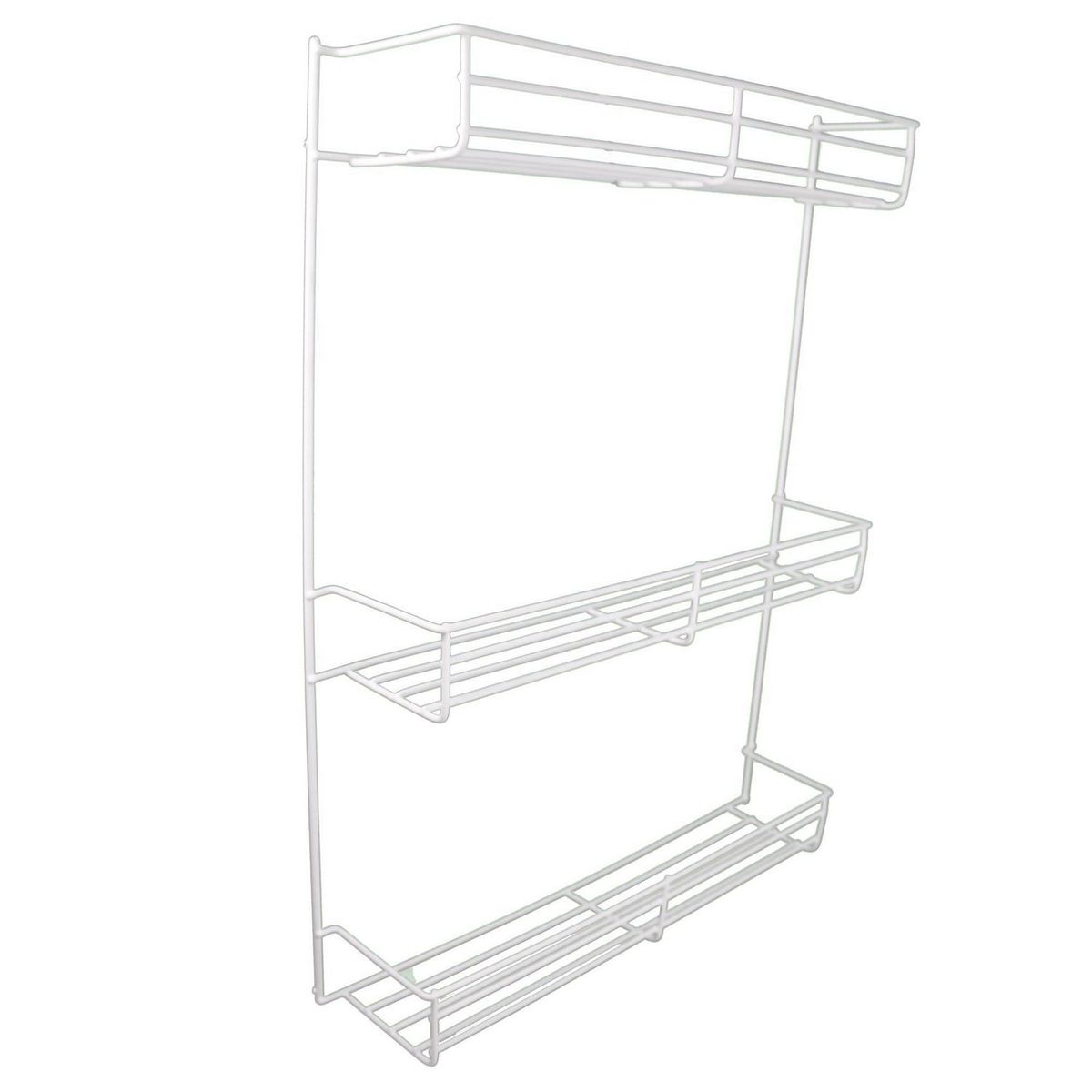 4 Habitat.Com - Organizador de alacena de alambre recubierto 3 niveles