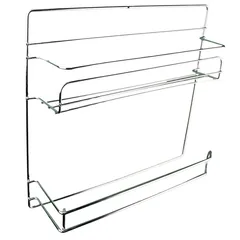Especiero con portapapel Cromado