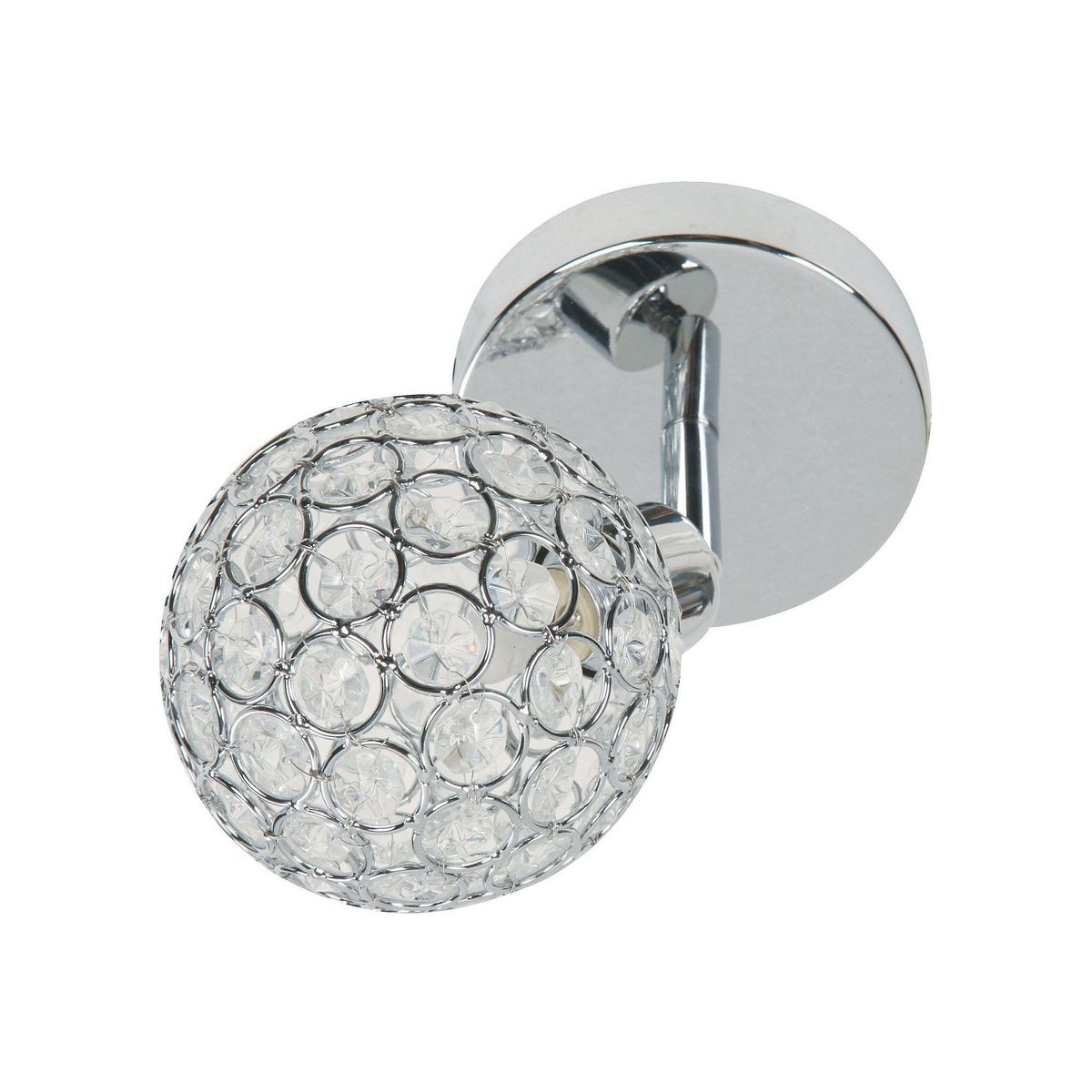 General Lighting - Lámpara de Techo con Acabado Cromo 1 Luz 40W