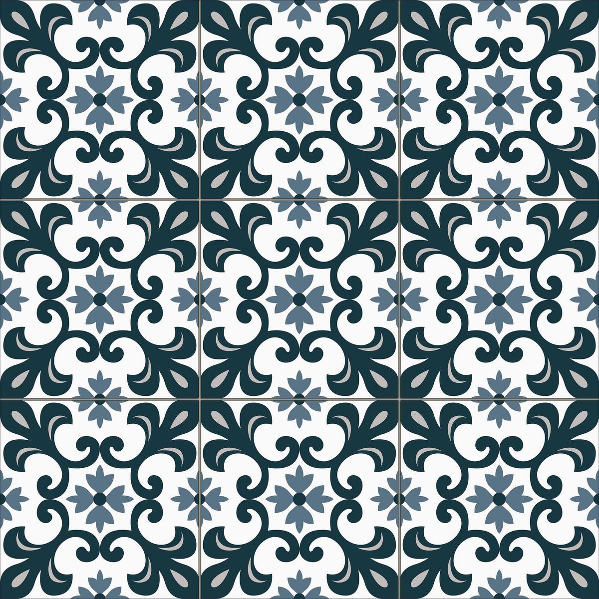 Piso Cerámico Velvet Azul 60X60CM 1.8, marca Mohawk - Foto Principal