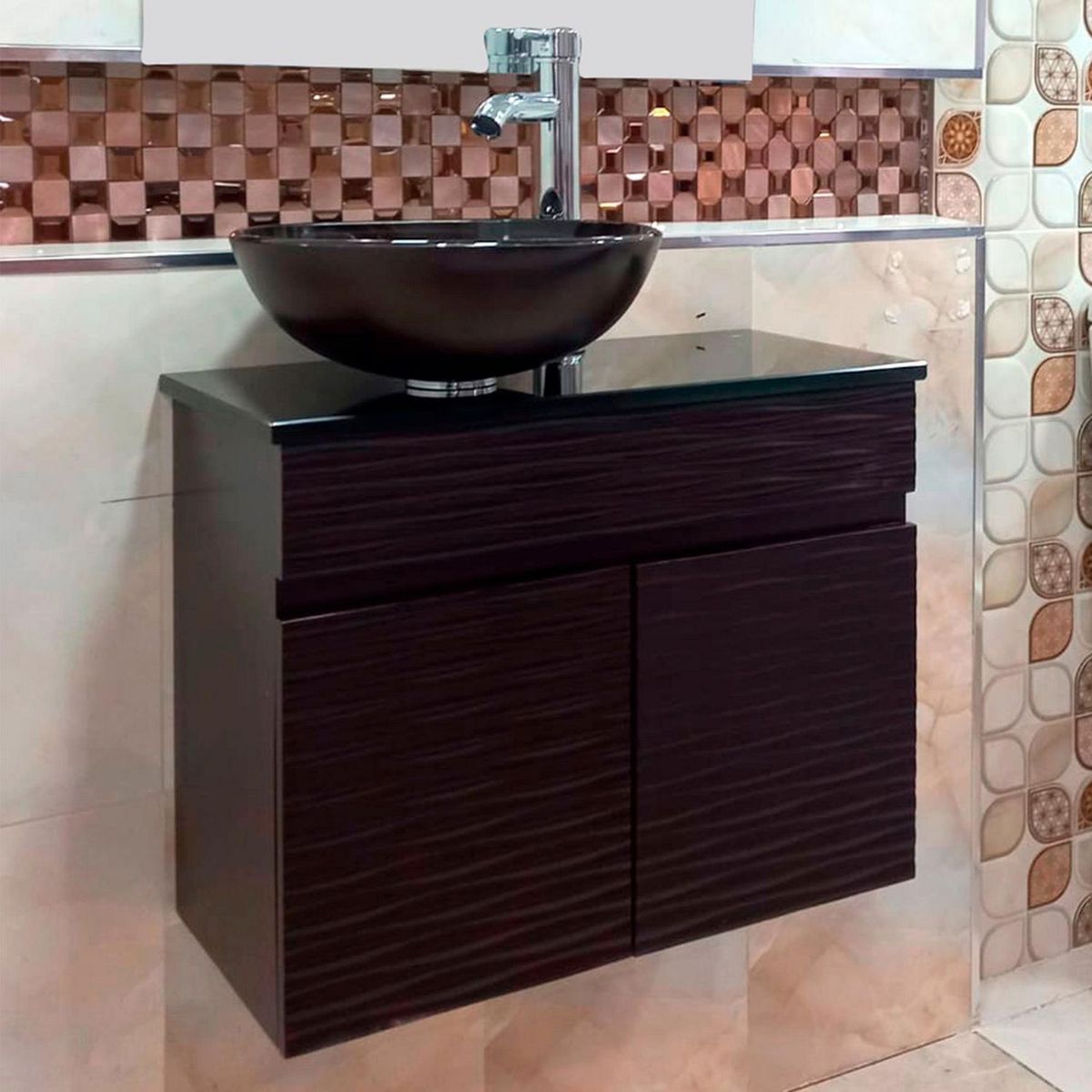Mueble de Baño Color Chocolate, marca Allapsa - Foto 2