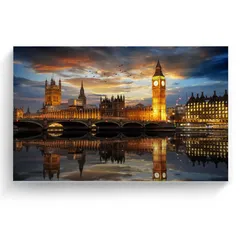 Cuadro canvas atardecer en Londres