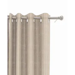 Cortina Tergal Raya Crema 135 x 250 cm par