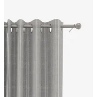 Cortina Tergal Raya Gris 135 x 250 cm par