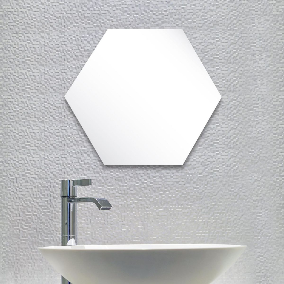 Live Deco - Espejo Decorativo Redondo sin Marco de 36 cm