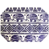 Mantel individual tela elefantes