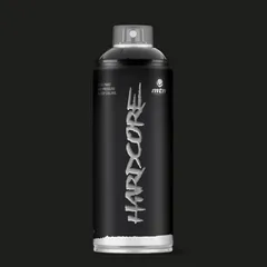 Spray Montan Hardcore Negro Satinado 400ml
