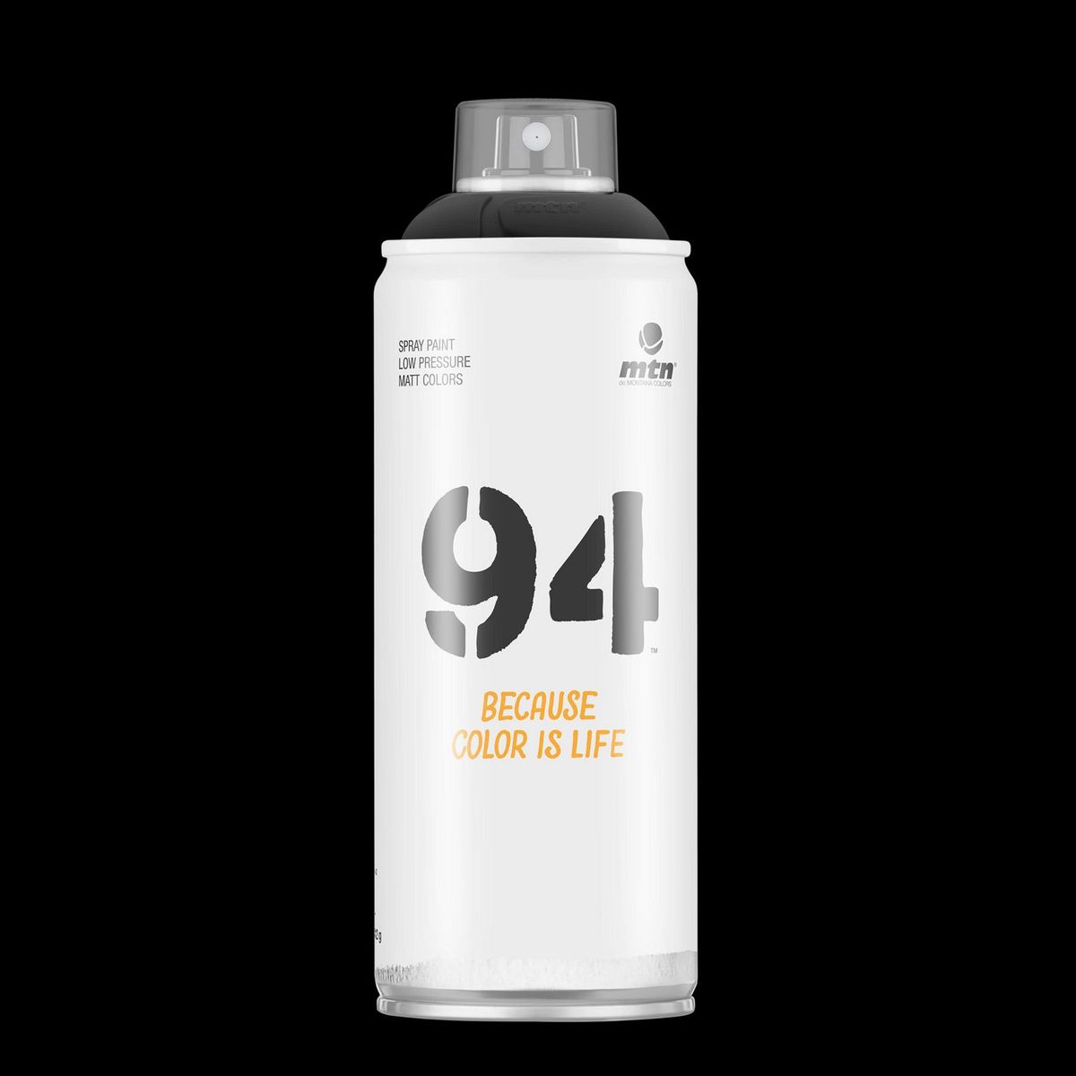 Spray Montana Negro 400ml, marca Mtn - Foto Principal