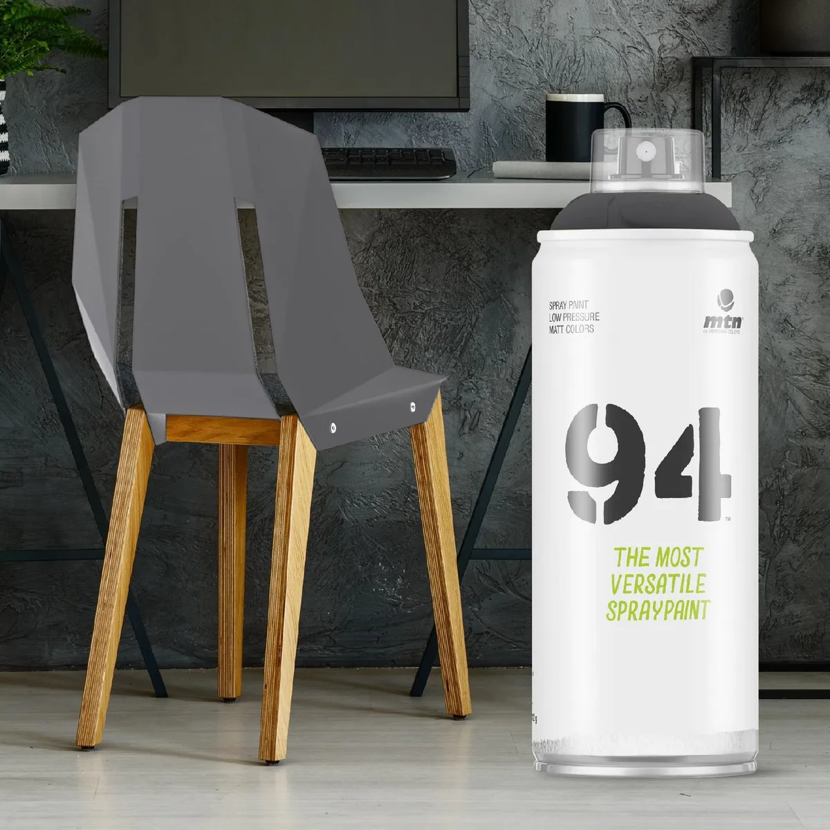 Mtn - Spray Montana Gris Lobo 400ml