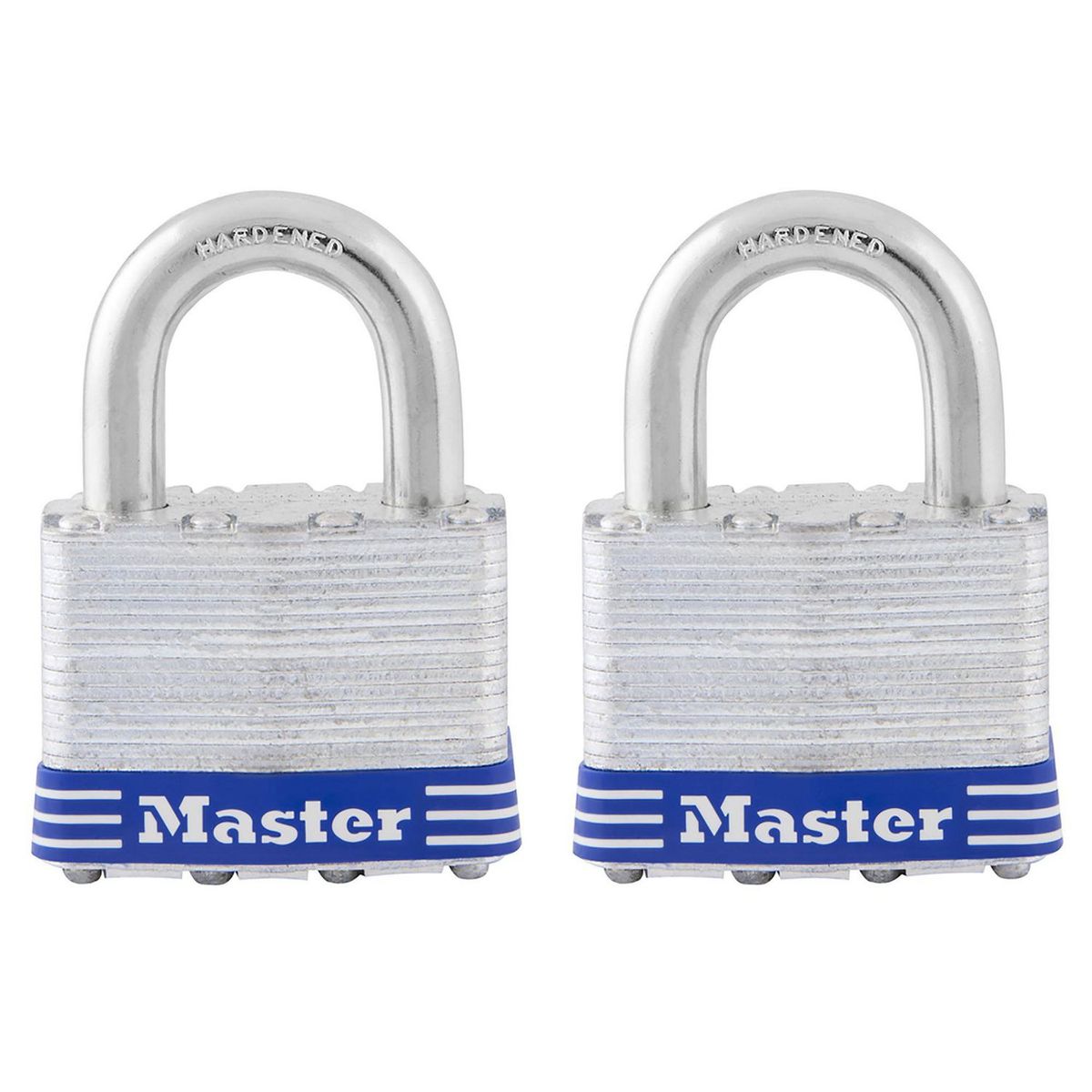 Masterlock - Candado acero lam 2pk 51mm ml