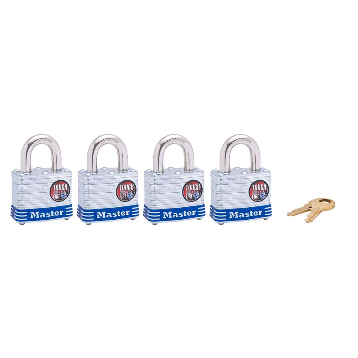 Masterlock - Candado ac lam 40 mm 4pk ml