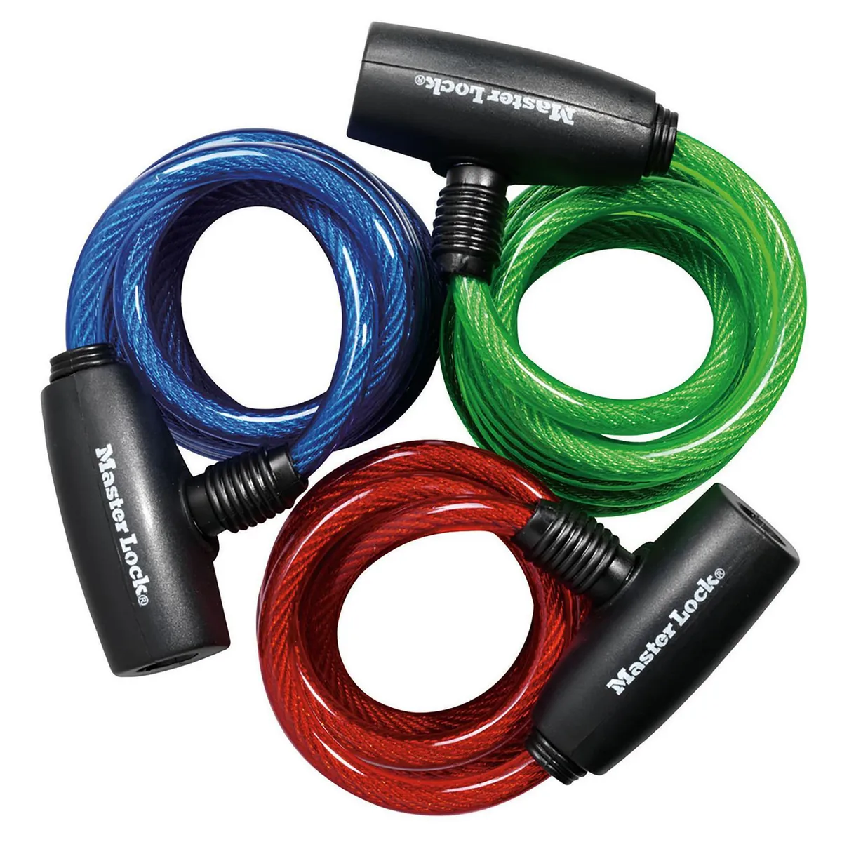 Cable con llave 1.8m 3 pk, marca Masterlock - Foto Principal