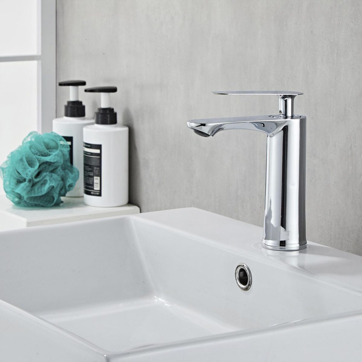 Monomando Bajo para Lavabo, Llave Mixta, marca Allapsa - Foto 2