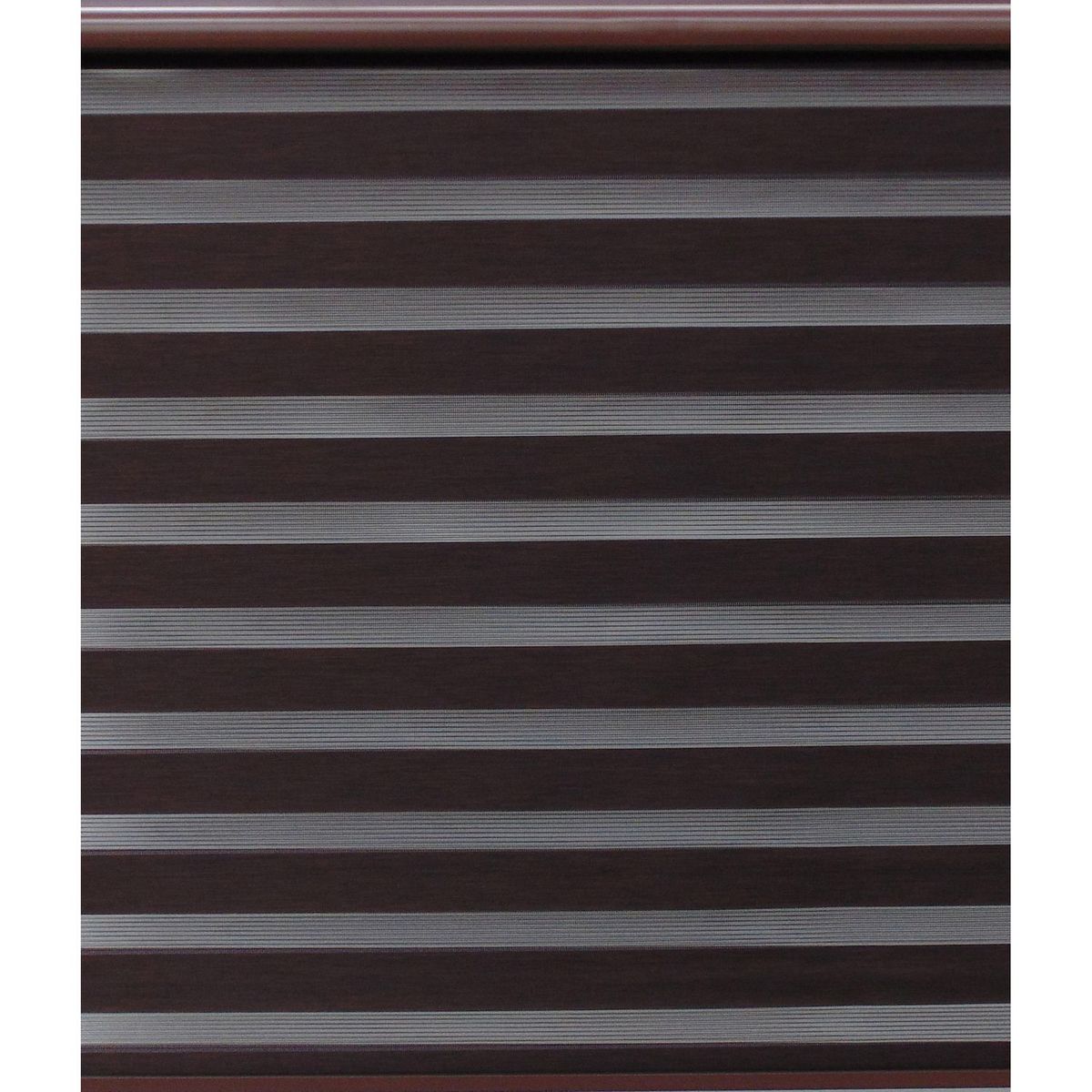 Deco Persiana - Persiana Enrollable Dúo Premium Chocolate 120 x 250 cm