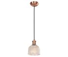 Lámpara Colgante Bronce 1 Luz 60W E27