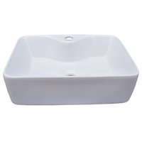 Lavabo Cerámico Florencia Caudrado