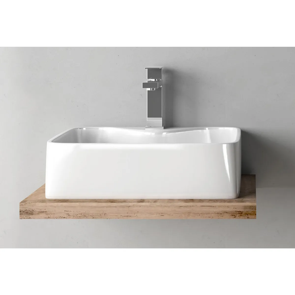 Tendenzza - Lavabo Cerámico Florencia Caudrado