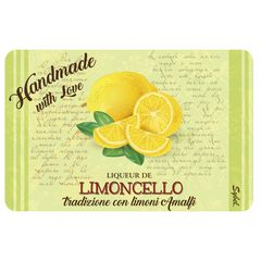 Mantel vinil limoncello