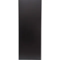 Puerta Tambor MDF Minimalista Chocolate 1 Línea Rauteada 90 x 213 cm