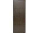 Puerta Tambor MDF Nápoles Cenizo 3 Líneas Rauteada 70 x 213 cm